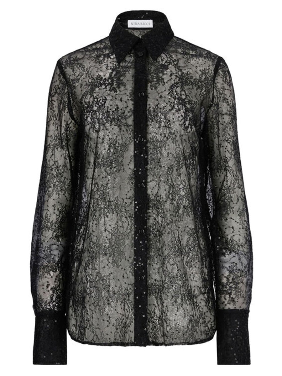 Nina Ricci Camicie - Black | 5664f36cdafe327a5084d4987278e9acd2e1a793