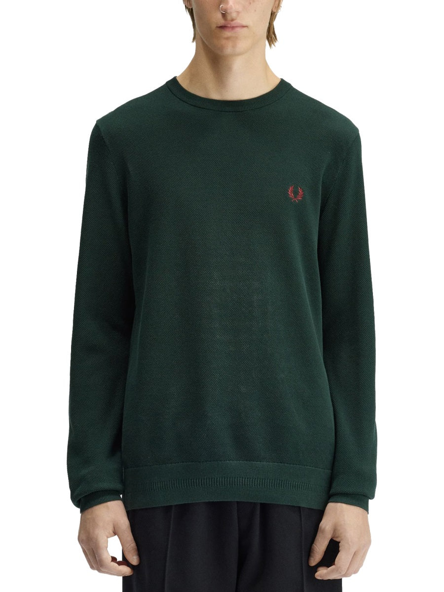 Fred Perry Maglioni - Green | f6702366151ebb6072989b92b725789a9d0f40db
