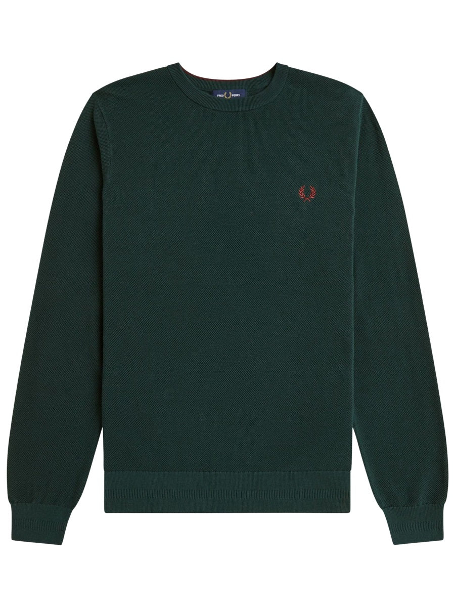 Fred Perry Maglioni - Green | 44af746406167533f57e8eb7f1cad6ea4f7d8f33
