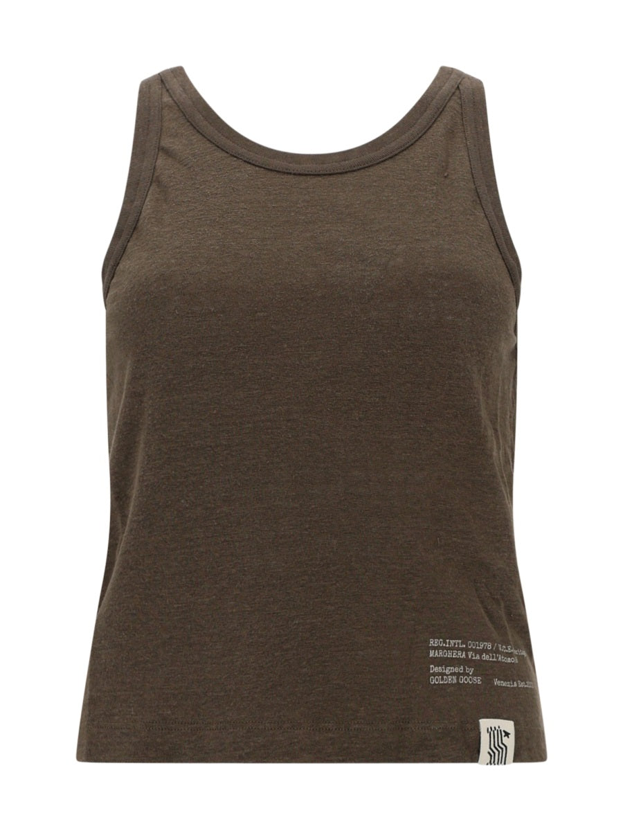 Golden Goose Top - Brown | 90a53fd1fbbeb149f56db2c18c4e6e2081cb4b4f