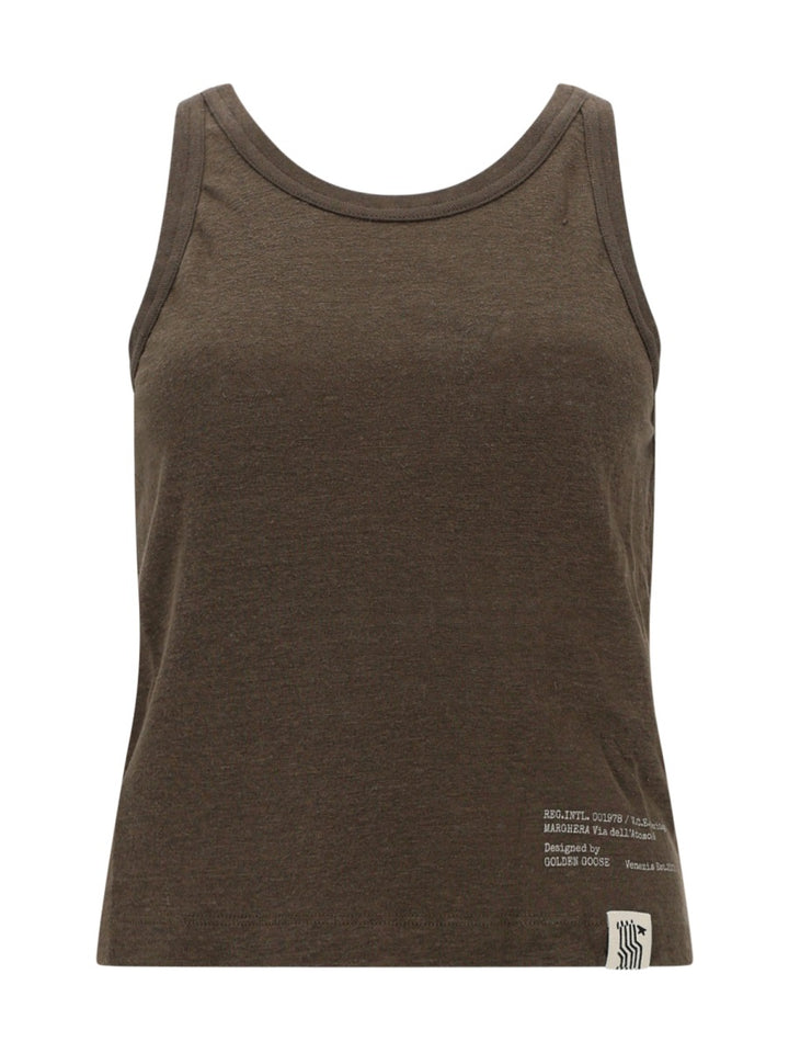 Golden Goose Top - Brown | 90a53fd1fbbeb149f56db2c18c4e6e2081cb4b4f