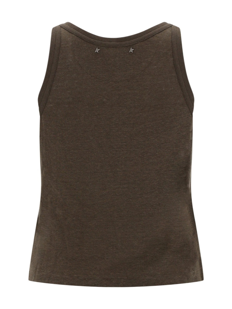 Golden Goose Top - Brown | 3c472c0bfc7a01573376778b05512b8b66a34444