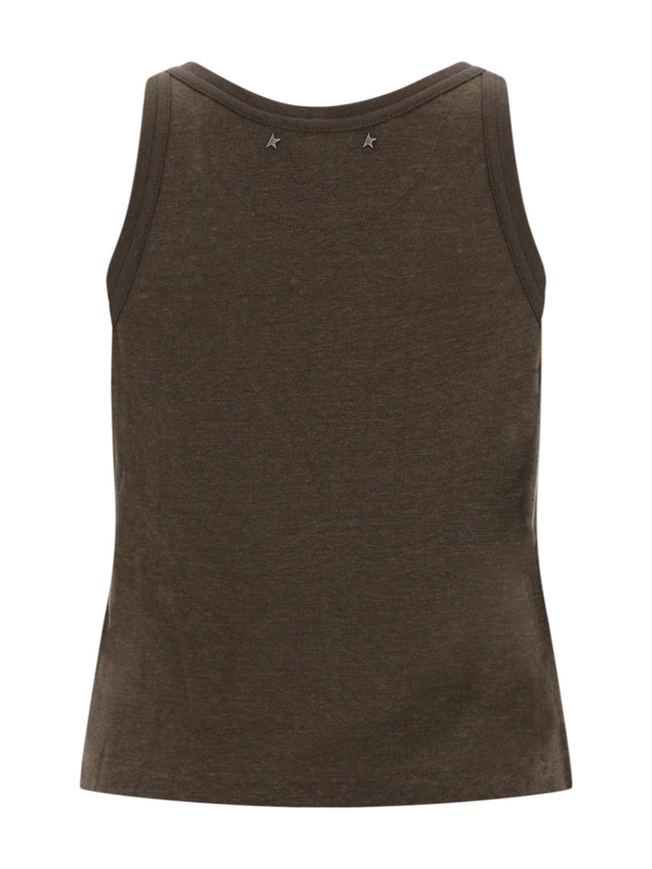 Golden Goose Top - Brown | 3c472c0bfc7a01573376778b05512b8b66a34444