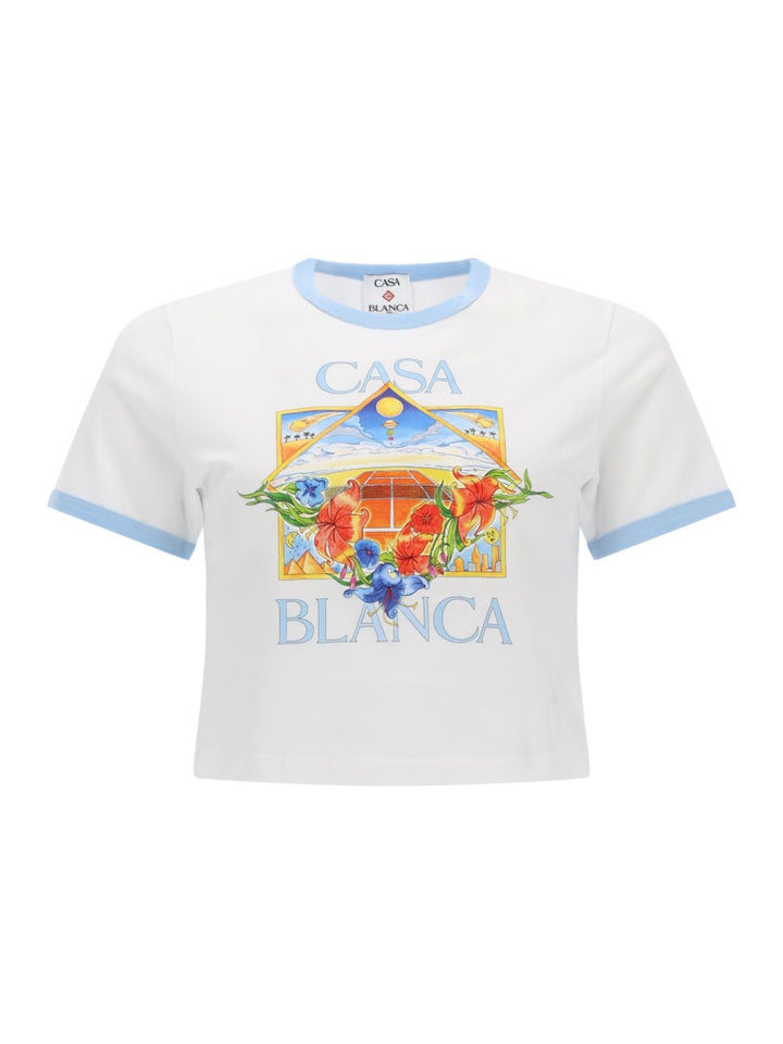 Casablanca T shirt - White | 6496ac040257693c33782d5b837e3f4a50348eb1