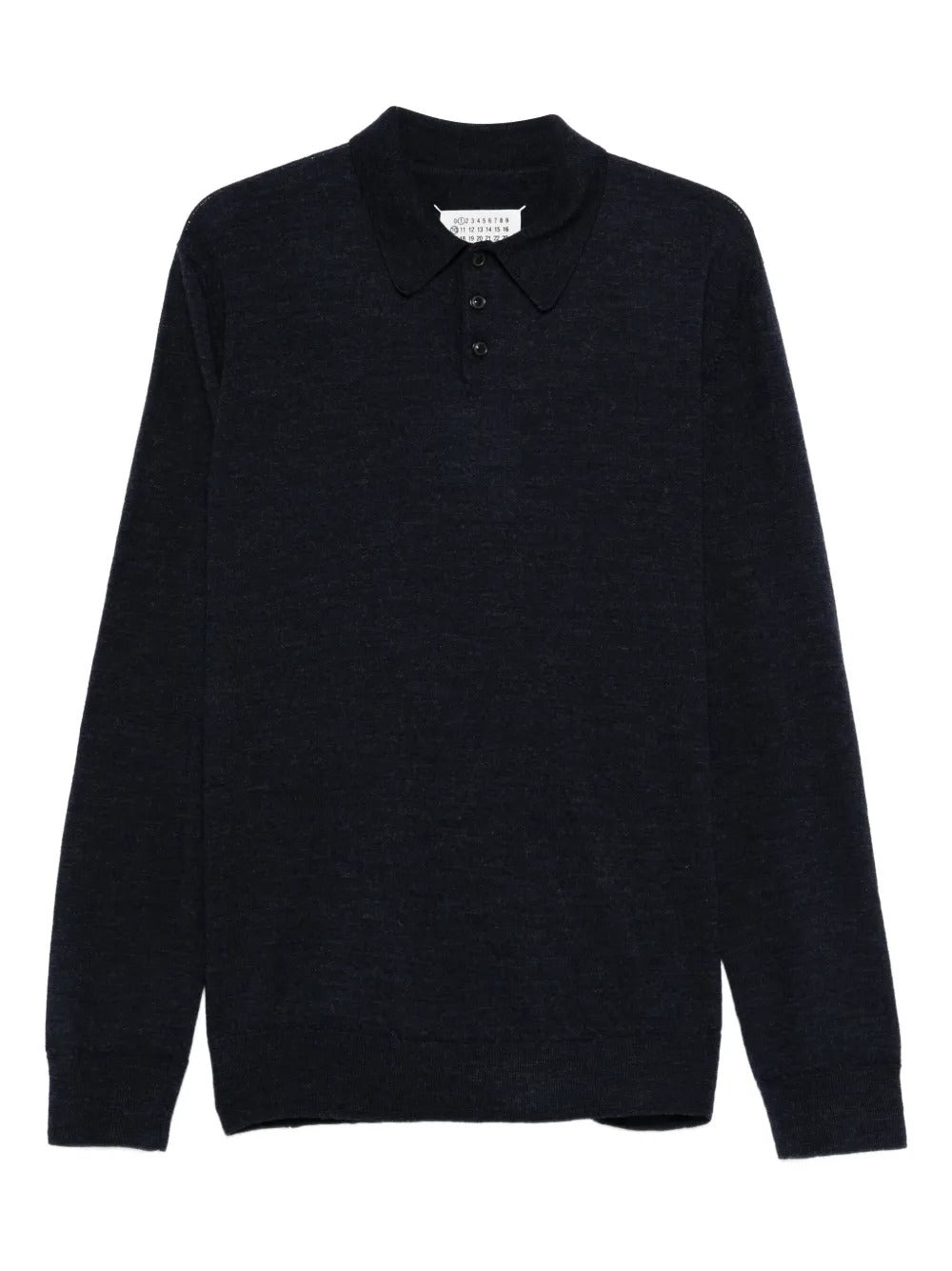 Maison Martin Margiela Polo neck - Blu | 7e1af5af92870f0488316104bfa5c15099e95a62