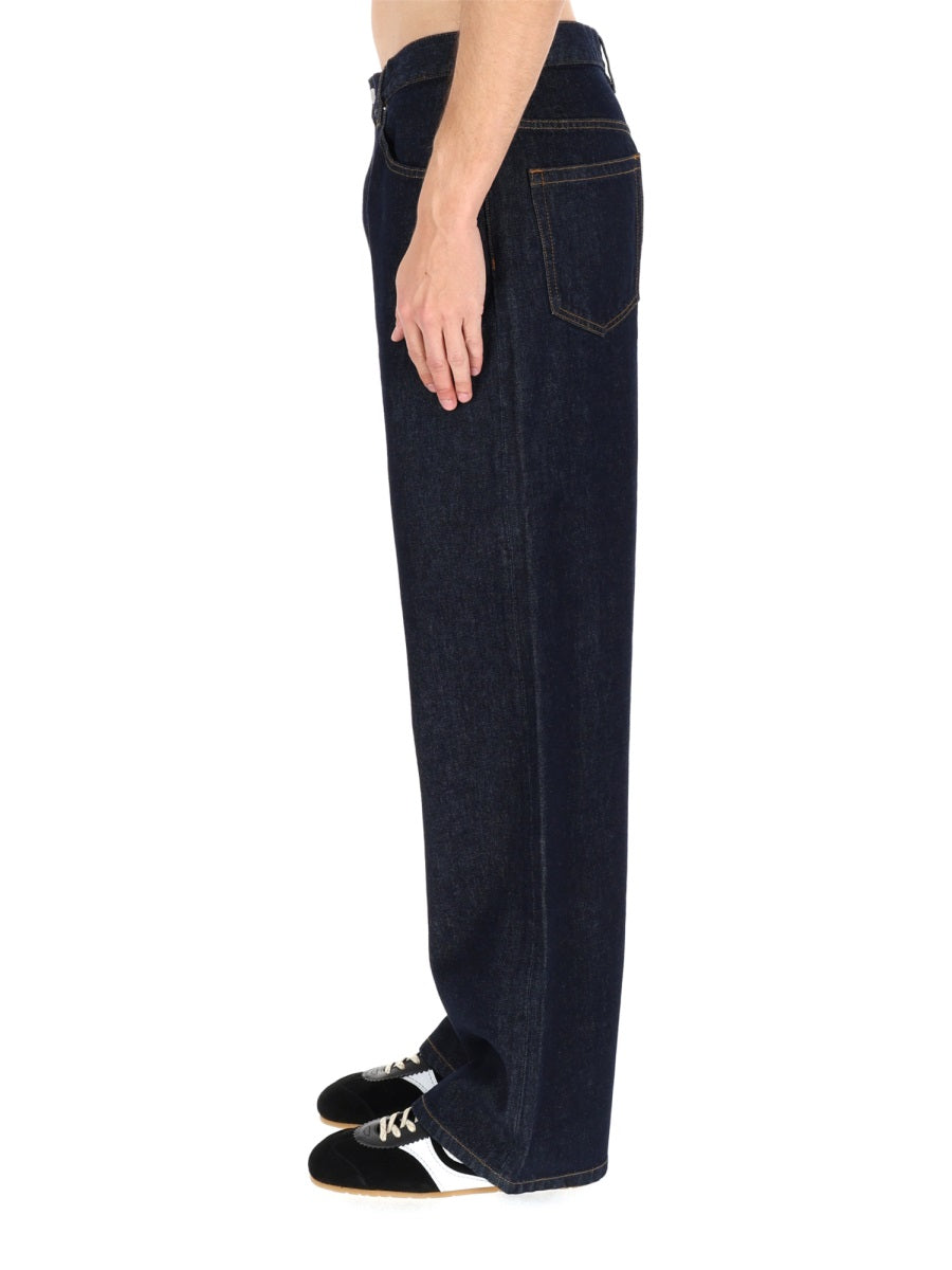 Dries Van Noten Pantaloni - Blue | 3e11894e866e271fef19ad368b816635da763228