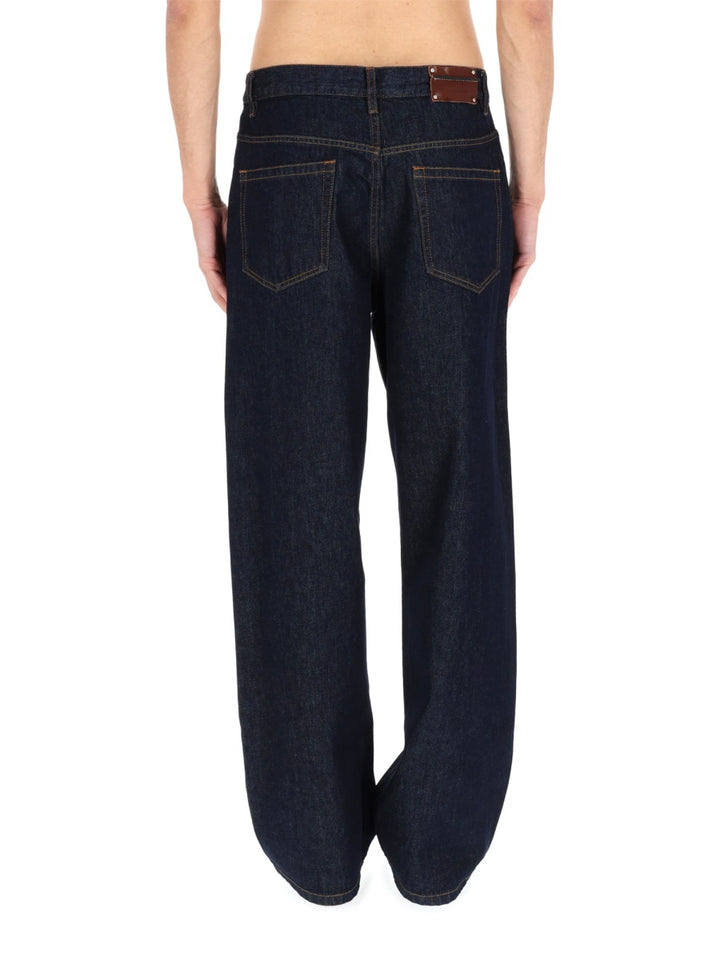 Dries Van Noten Pantaloni - Blue | 61eec65ca8ee85bae6adc10e3fdda91910f8d0cf