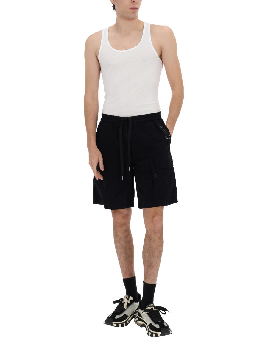Dolce & Gabbana Shorts - Black | 8f81f16408718aa4b0cbd454d48d4fe094fbf2e1