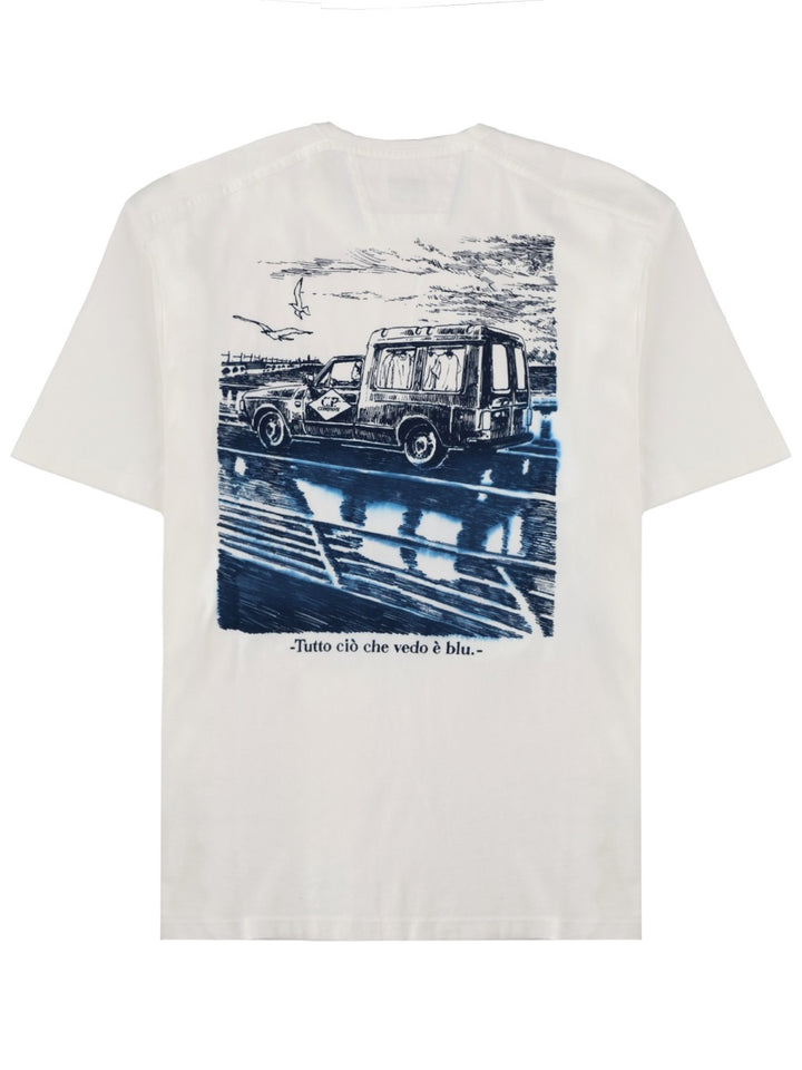 C.P. Company T shirt - White | 795f2a98a2d47dd68e56d3a001fb8a50ef192f6a