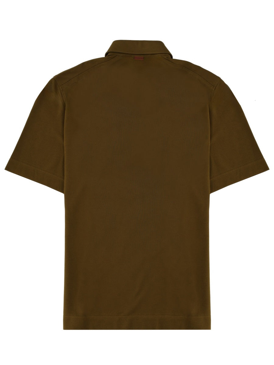 Zegna Polo - Green | 3f691d7861587804dbbf195918fd2bbfc4c4e787