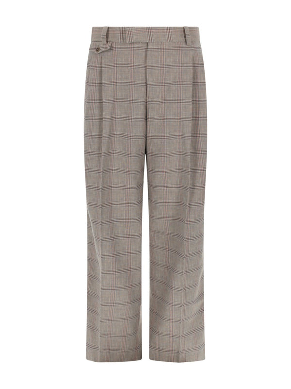 Pants "Large À Carreaux"