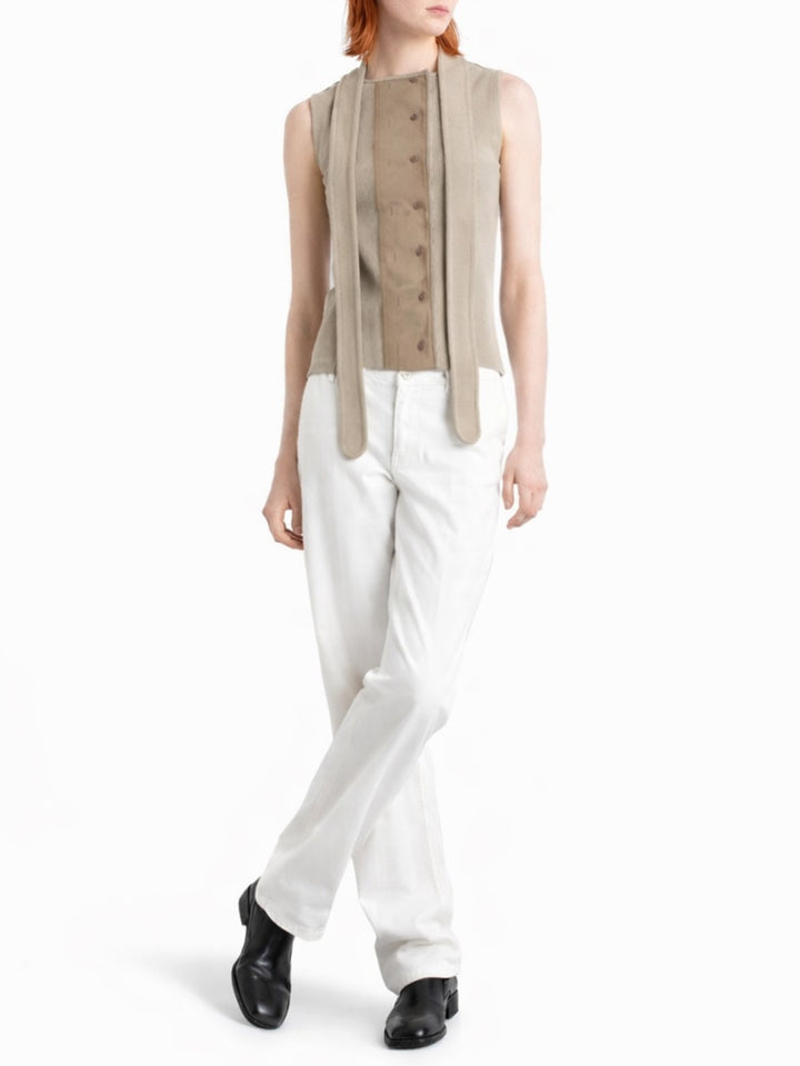 Lemaire Top - Beige | f37ffa9f7eb545e823865cf8395f4cddf637b0f2