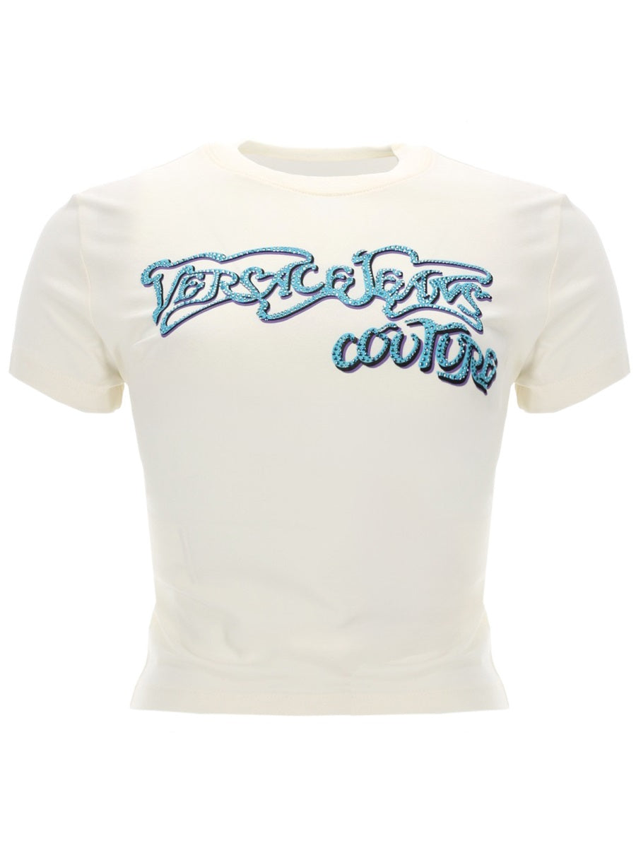 Versace Jeans Couture T shirt - Ivory | 1603832f4100d8b26a874281b43330dffff45c16