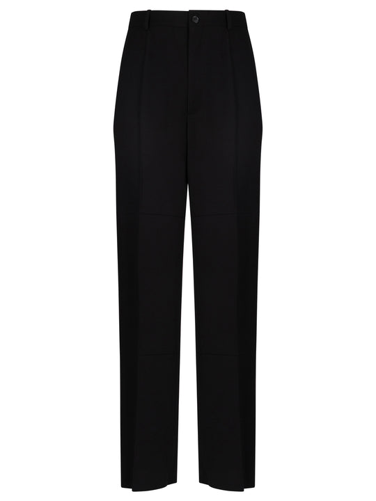 Pantaloni Sartoriali Con Pieghe