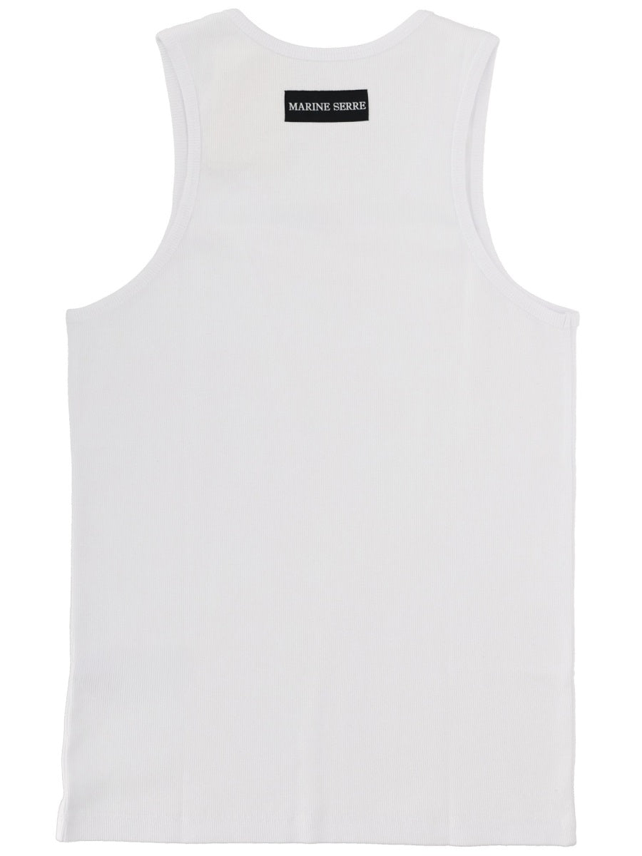 Marine Serre Top - White | 1f6c1d504b3e2cfad2f088fd910172d5e749acf8