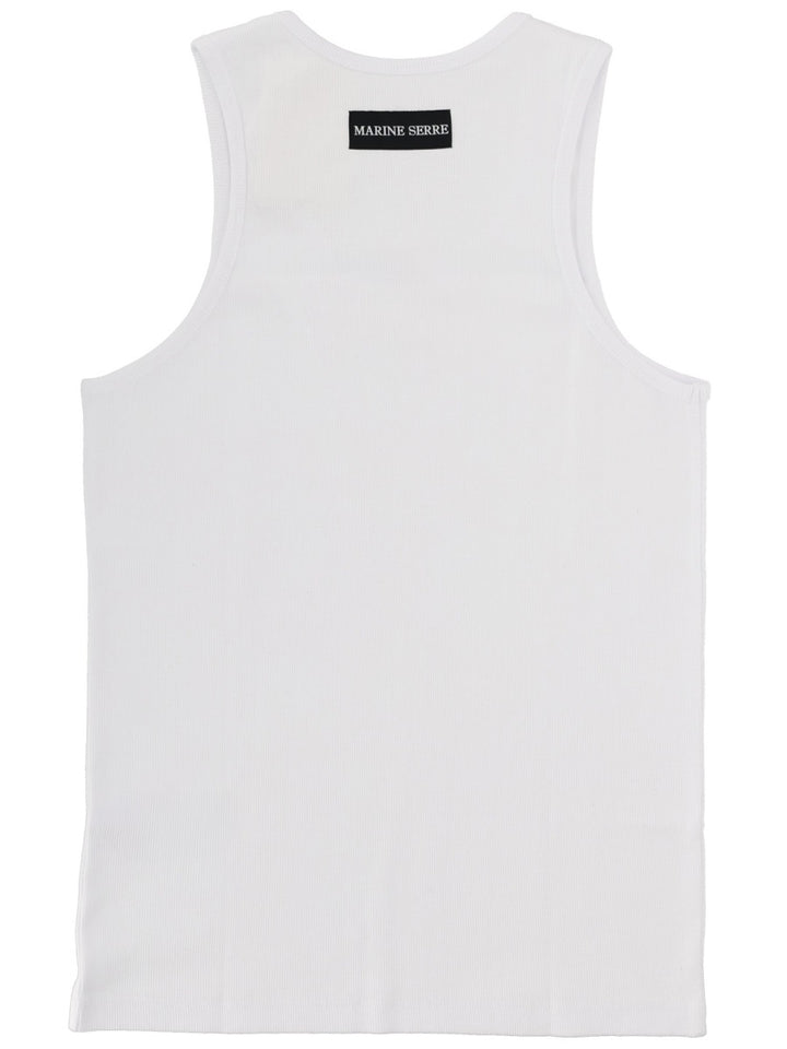 Marine Serre Top - White | 1f6c1d504b3e2cfad2f088fd910172d5e749acf8