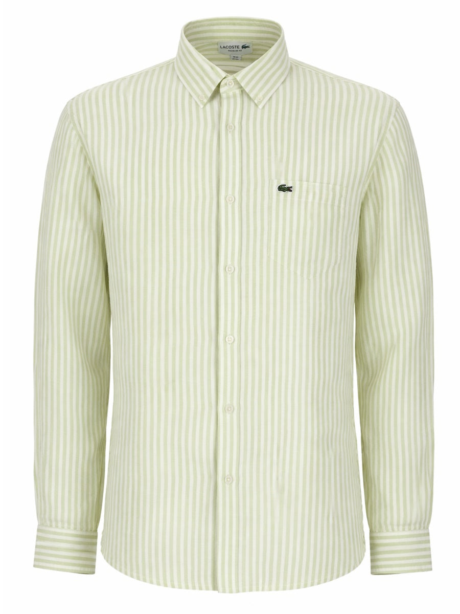 Lacoste Camicie - Green | 62a45a13cbe1d32891fe16d5610ce608ef20aa06