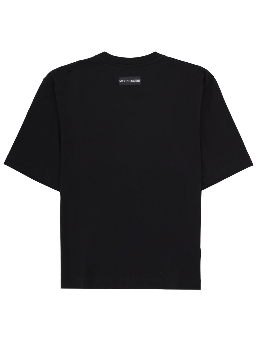 Marine Serre T shirt - Black | a192e5d3a50ce5c18f27ed89a43031a48e21e0d4