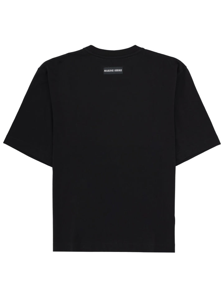 Marine Serre T shirt - Black | a192e5d3a50ce5c18f27ed89a43031a48e21e0d4