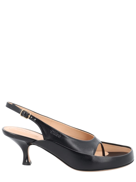 Sandalo "Junie" Con Tacco
