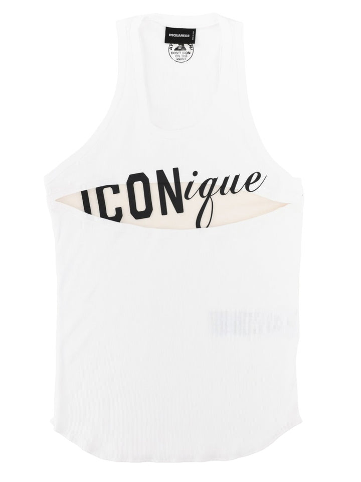 Dsquared2 Top - White | 7ef1adb31723a39476713e7b3ade2e8e35708c90