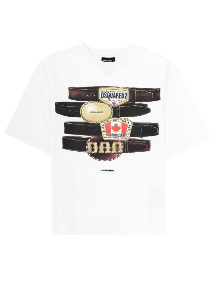 Dsquared2 T shirt - White | 3611f7d44cfe8d01cdf7ca57b325bfbc26ae2610