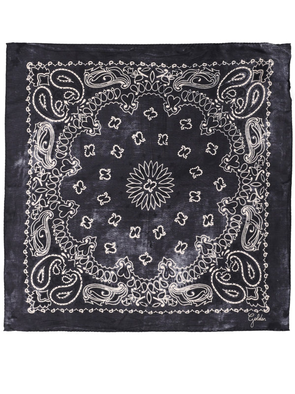 Foulard Con Motivo Paisley