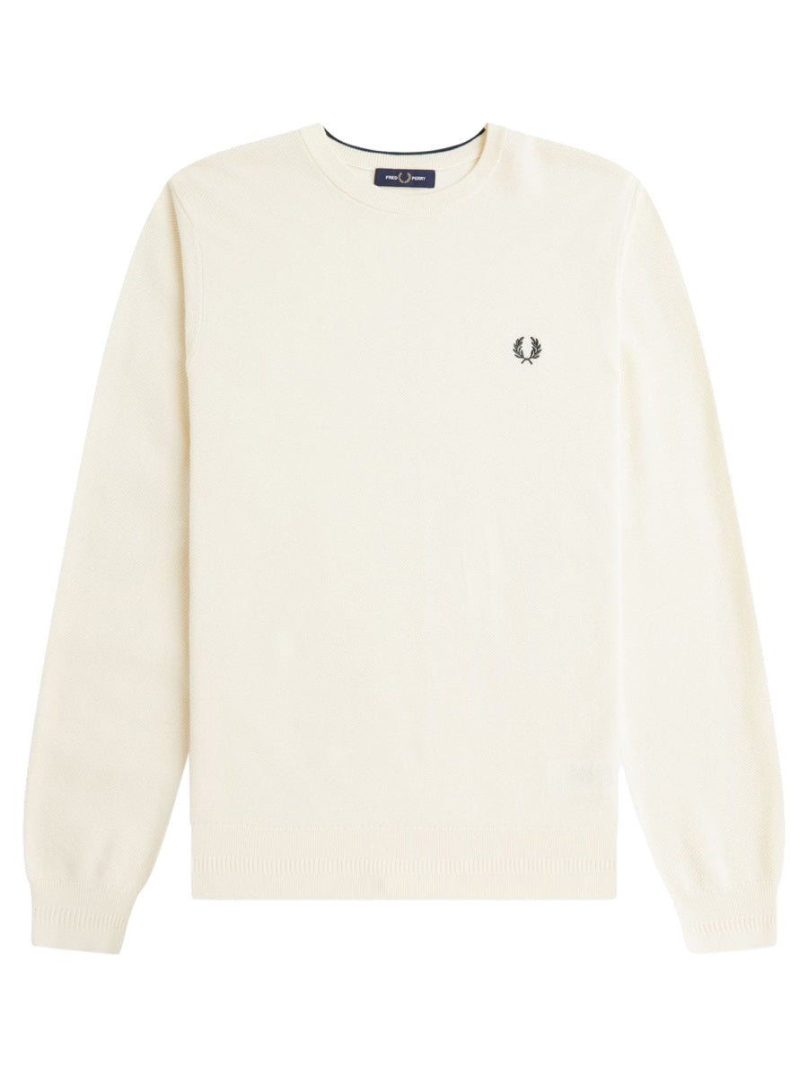 Fred Perry Maglioni - Ivory | 9138c1108c5897d06f80f11711f8f3cc9c349490
