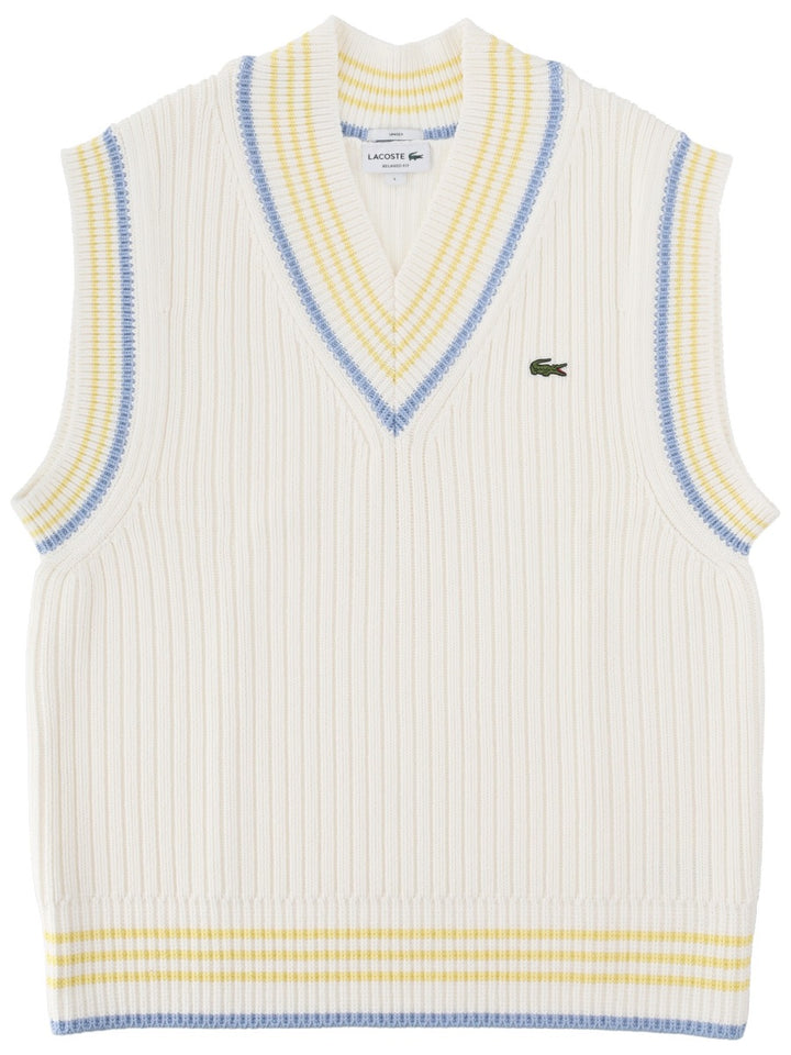 Lacoste Gilet - Ivory | 1443508206332827c80368d2b665d86b366d254a