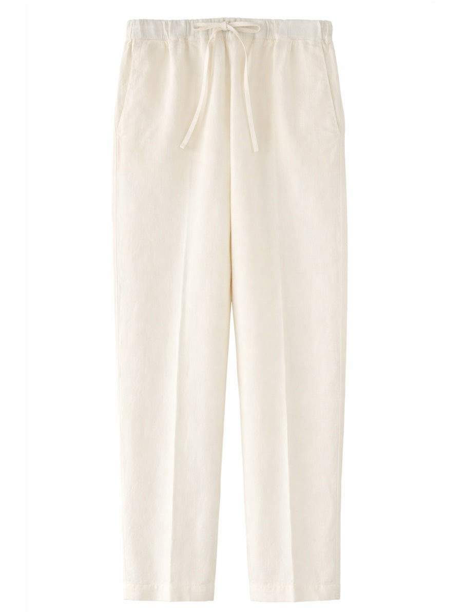 120% Lino Pantaloni - Powder | 831279893ab1e211625884c996d12c90bf6417b3