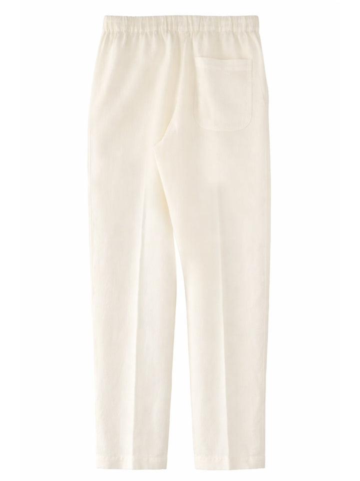 120% Lino Pantaloni - Powder | 97b180c3da1e10568aab24404e0a0628cdf75cdd