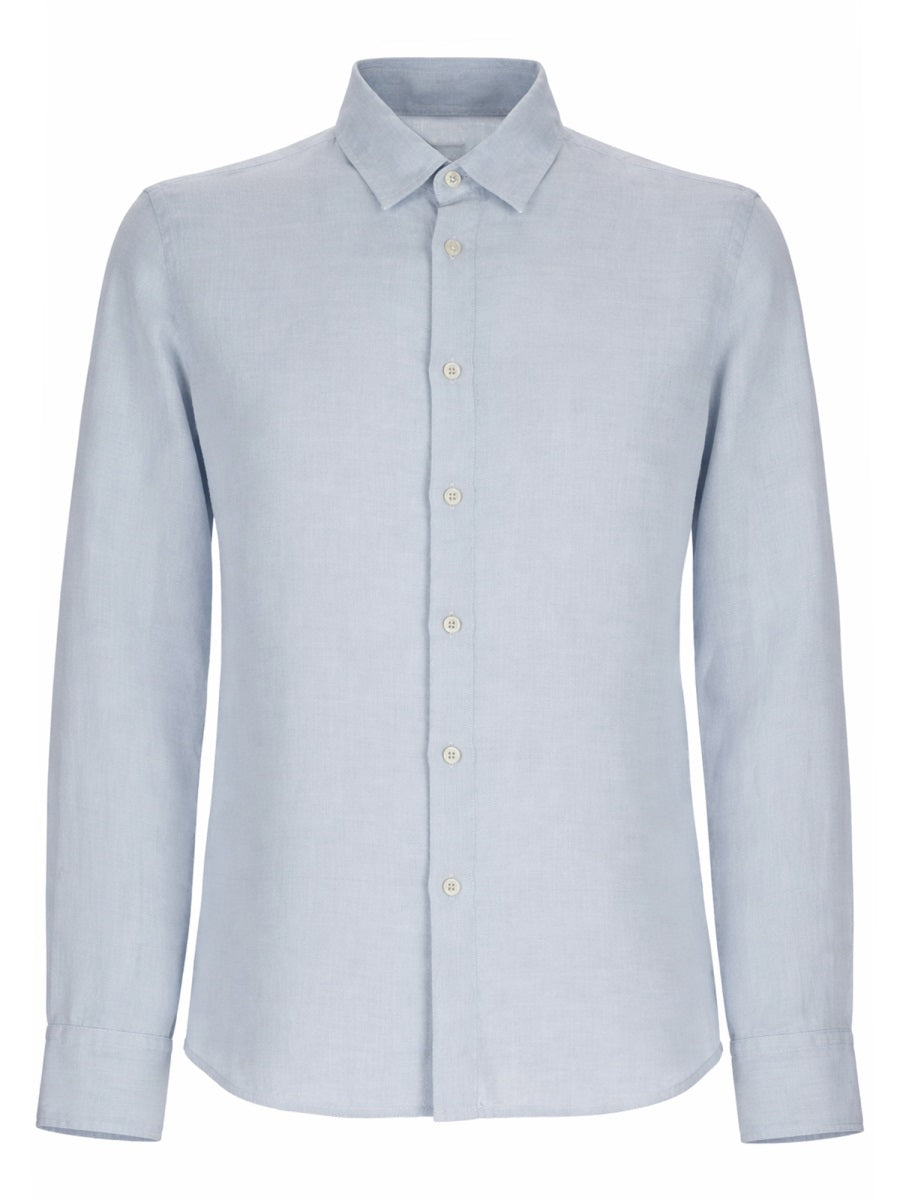 120% Lino Camicie - Baby Blue | 078d0b63f887ac0af6b1c33c7294633b56171c27