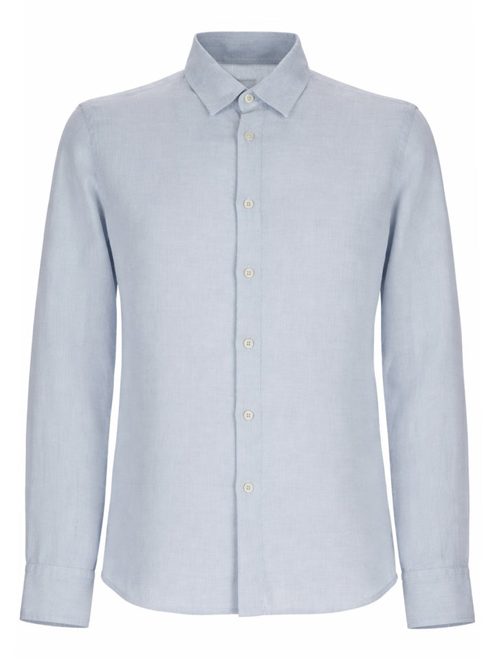 120% Lino Camicie - Baby Blue | 078d0b63f887ac0af6b1c33c7294633b56171c27