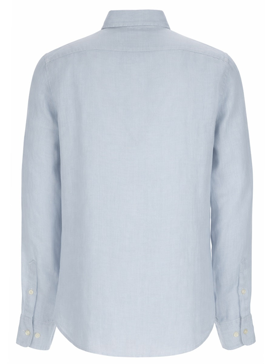 120% Lino Camicie - Baby Blue | 405a5aa39916e2124e6c3d761e91c221f19887d8
