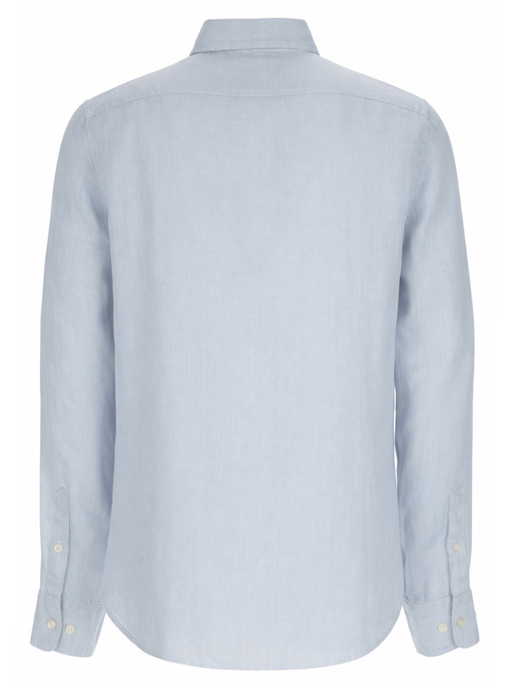 120% Lino Camicie - Baby Blue | 405a5aa39916e2124e6c3d761e91c221f19887d8