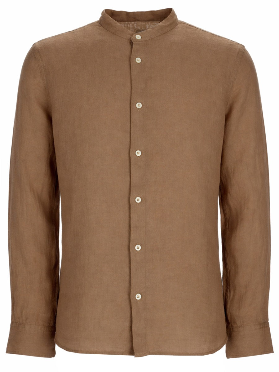 120% Lino Camicie - Brown | d92a1d85bb8175034c1ceaa9a73e4ff9adb85e34