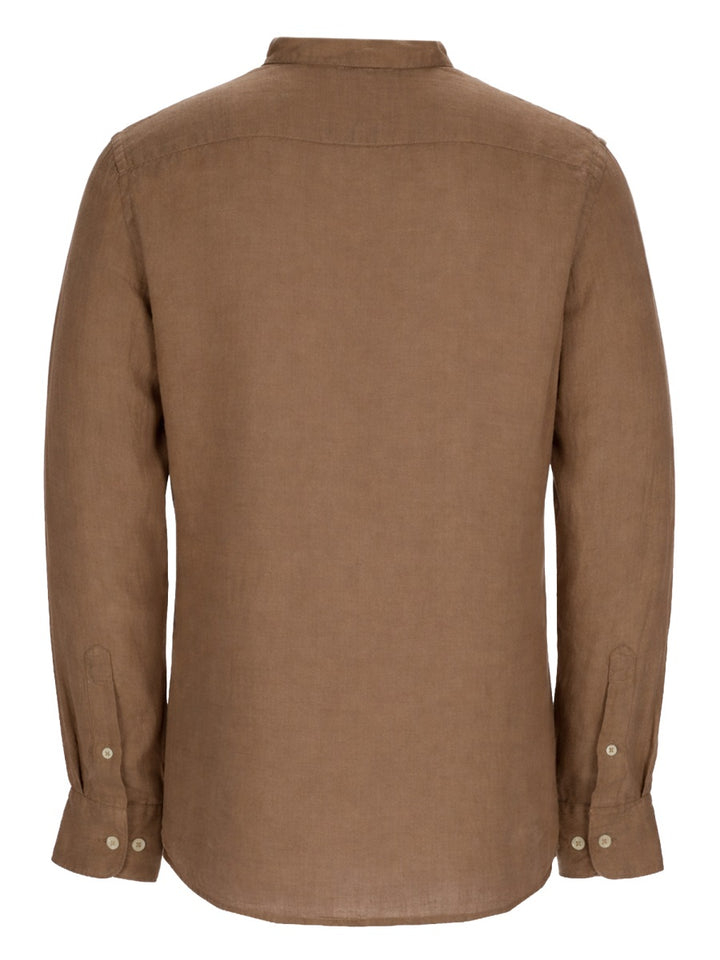 120% Lino Camicie - Brown | 697151a0715fd7ae36fcf296a97e46cfeb33d927