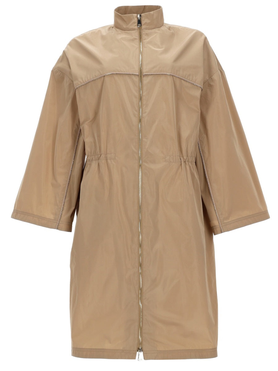 Fabiana Filippi Trench e Impermeabili - Beige | 771ab0a1e362db5126e7b20bc6285b583e27b705