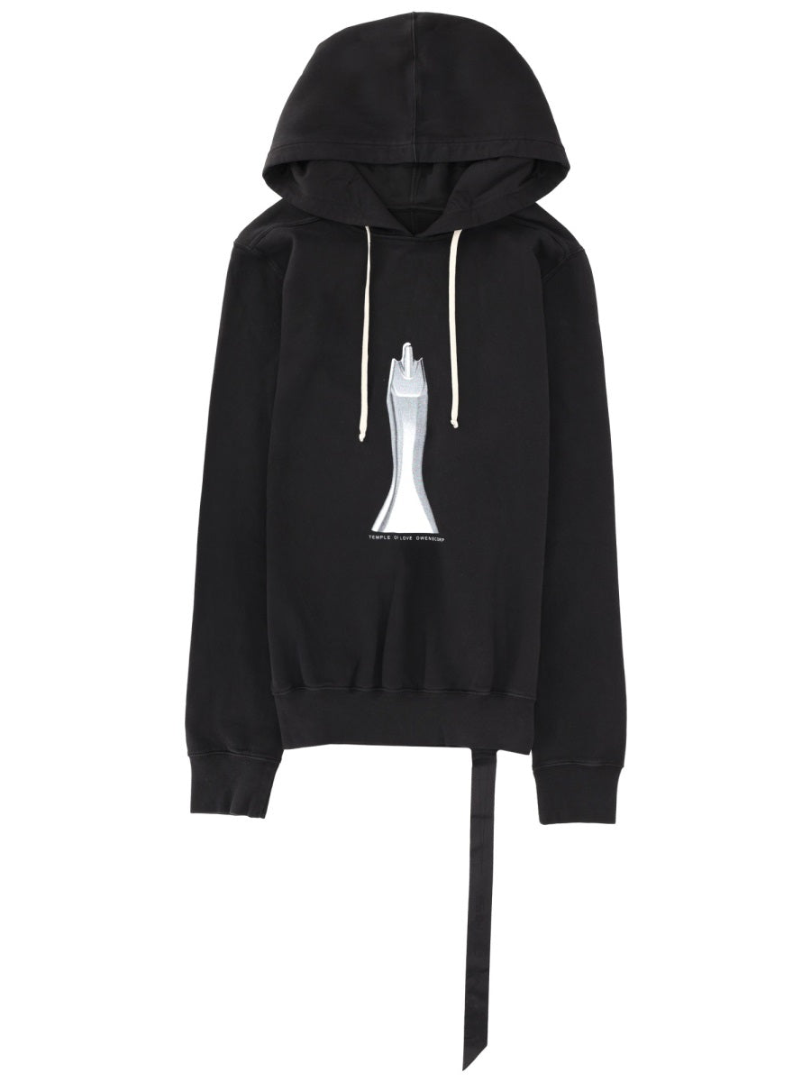 Rick Owens X Drkshdw Felpe - Black | 968cade9728550efe569db9daab42a95631233d2