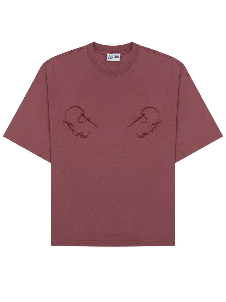 Jean Paul Gaultier T shirt - Bordeaux | 910f2b71273400c2ef977348b5b54e9a2ab6d89f
