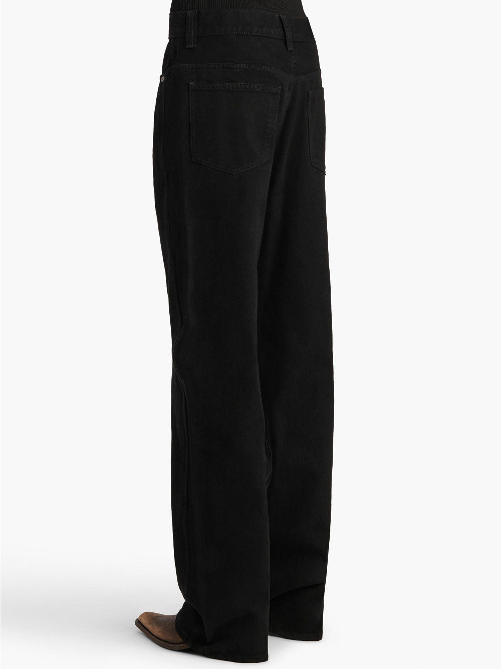 Khaite Straight leg - Nero | 9e64873dd540f9d65ab6c245f345ac3513c5c5a8