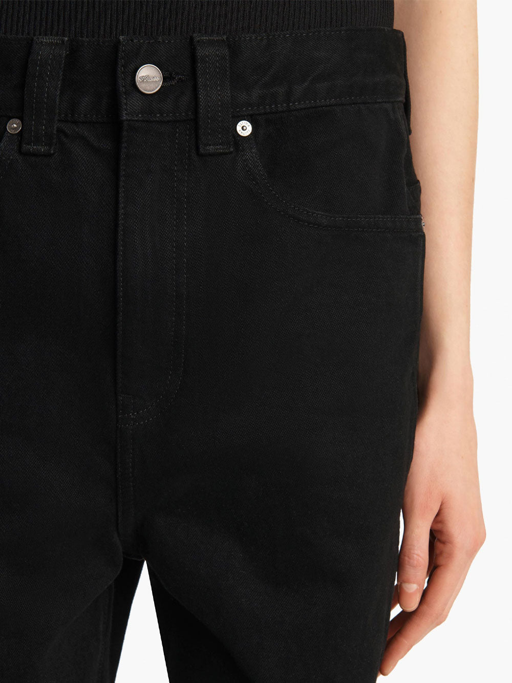 Khaite Straight leg - Nero | 85169398dccf69b884651d56fac43e9fe72ec123