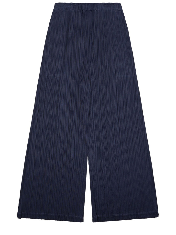 Pleats Please Issey Miyake Pantaloni - Blue | 9b10ce27eab42c3fb45917d84b231dafb01b3ee1