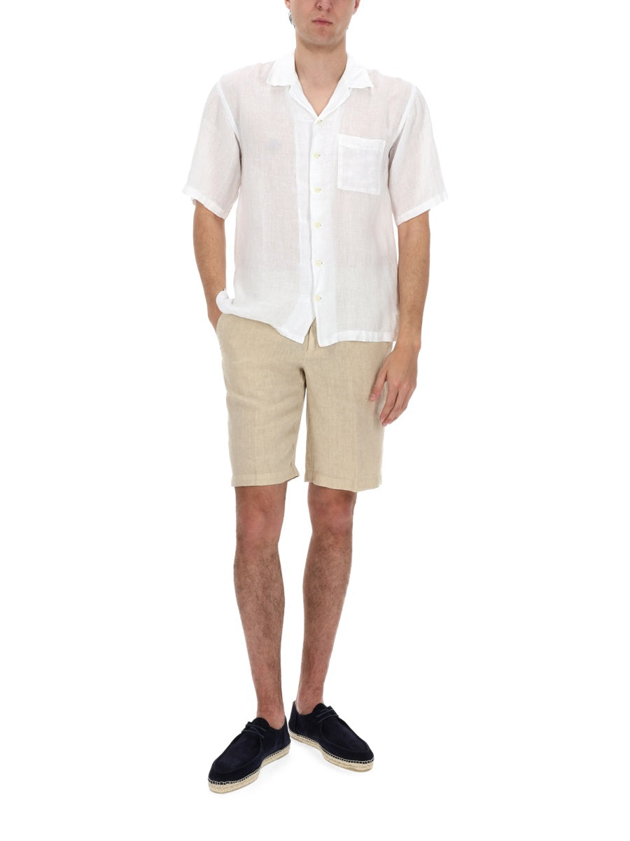 120% Lino Camicie - White | ad39e7c87ecc5a0d8820d327ffd4238896b13666