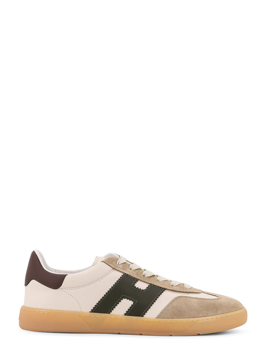 Hogan Cool Suede And Leather Low-Top Sneakers