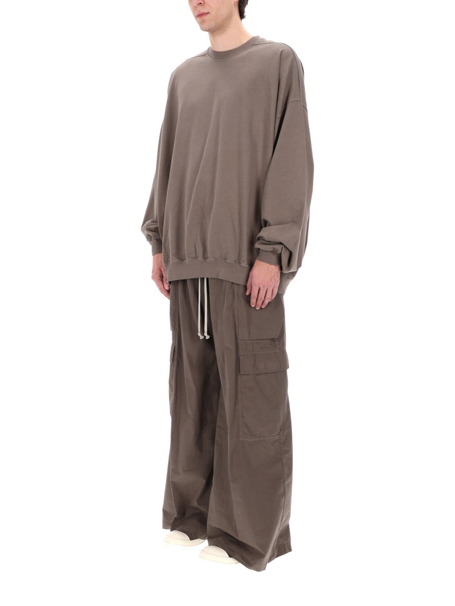 Rick Owens X Drkshdw Felpe - Beige | 48a1d26ed8e24a2e413a68243b021e9ba29a3cb1