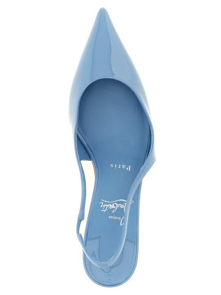 Christian Louboutin Miss Z Decollete - Celeste | 91db10a183c07fc0aff7910456485b0e577fe197