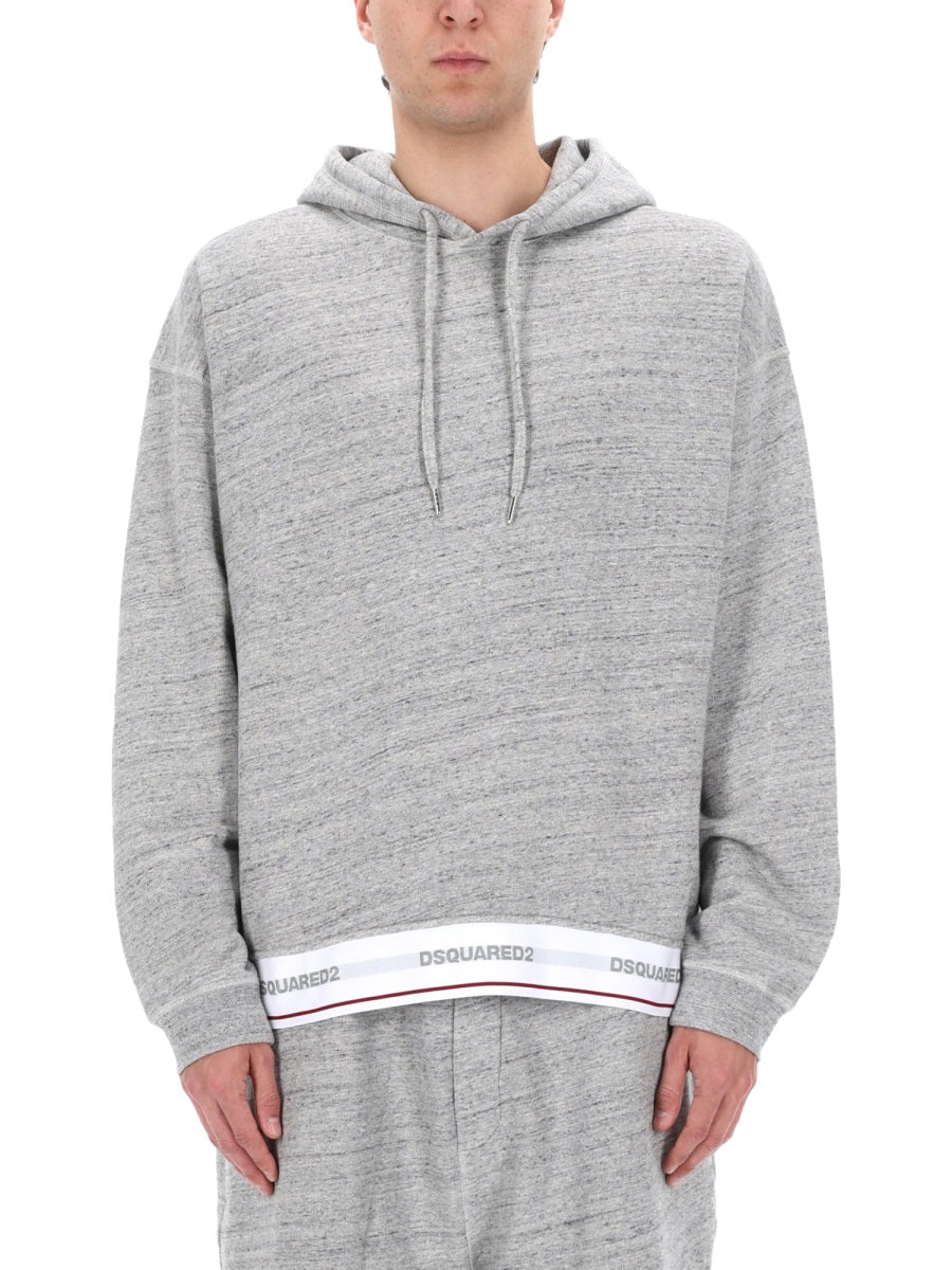 Dsquared2 Felpe - Grey | 19159f35866a4cfa14f3fa527ddd135f1ee0b080