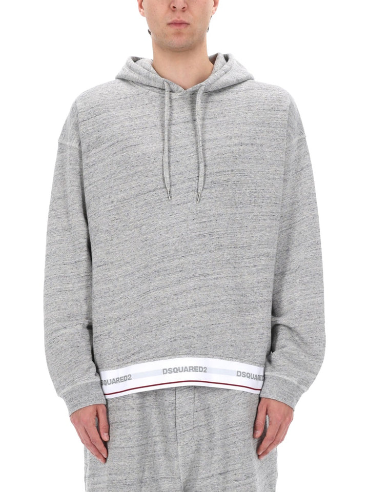 Dsquared2 Felpe - Grey | 19159f35866a4cfa14f3fa527ddd135f1ee0b080