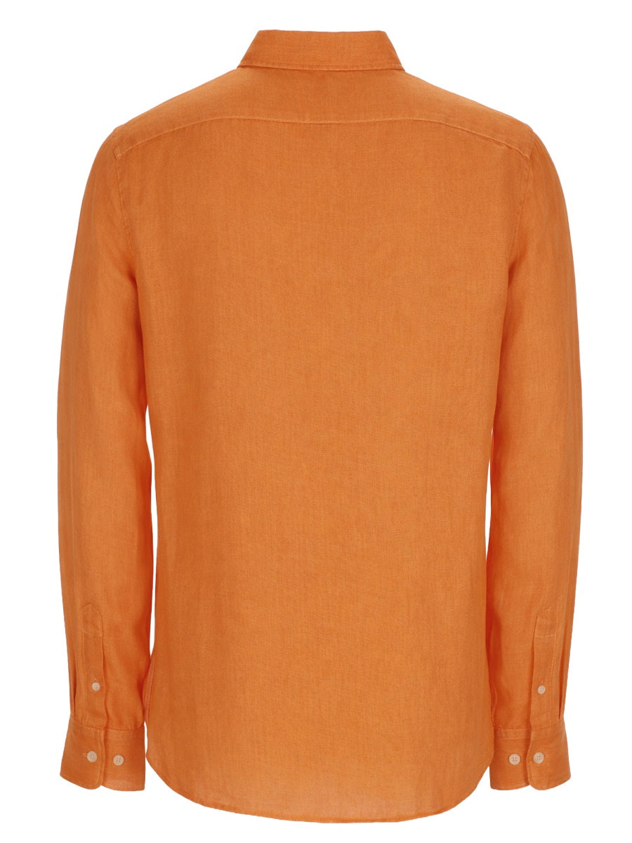 120% Lino Camicie - Orange | 4d4d293b842d6acf6abacef147df2d7f488e2ab2